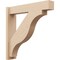 Ekena Millwork 5 1/2-in W x 26-in D x 26-in H Funston Block Rough Cedar Woodgrain TimberThane Outlooker, Primed Tan OUTUR055X26X26FST44RCPR - alternate 1